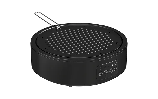 Homcom Electric Ceramic Hob With Grill Plate - Multifunctional 36cm Plug In Electric Hob With 4 Heat Levels For All Type