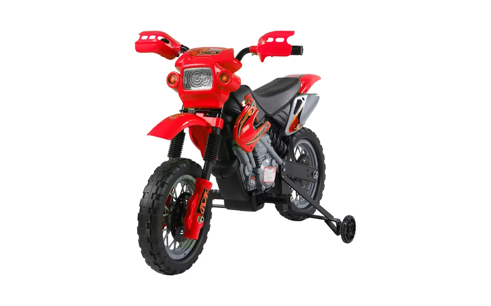 Homcom Electrifying Ride 6v Motorbike For Petite Thrill-seekers - Battery-powered Scarlet Scooter