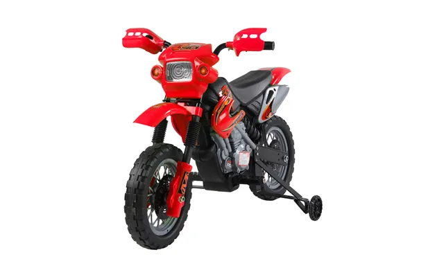 Homcom Electrifying Ride 6v Motorbike For Petite Thrill-seekers - Battery-powered Scarlet Scooter