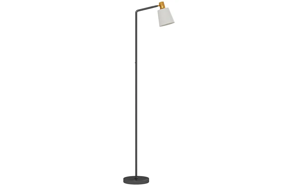 Homcom Floor Lamp With 350 Rotatable Head - Modern Standing Lamp With 3000k 4000k 6500k Colour Temperatures For Living R