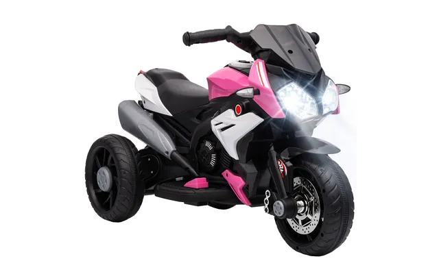 Homcom Kids Electric Motorcycle - 6v Ride On Motorcycle With 3 Wheels
