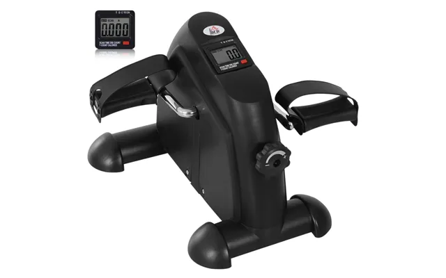 Homcom Mini Exercise Bike Fitness W Lcd Display - 9wx 40dx 31hcm-black