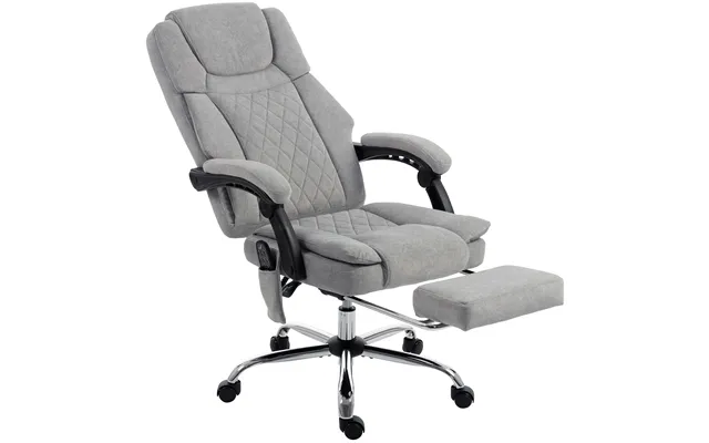 Homcom Office Chair With 6-point Vibration Massage And Heat - Executive Computer Desk Chair With High Back