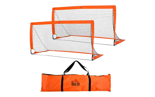 Homcom Outdoor Folding Football Goal - Tetoron Mesh