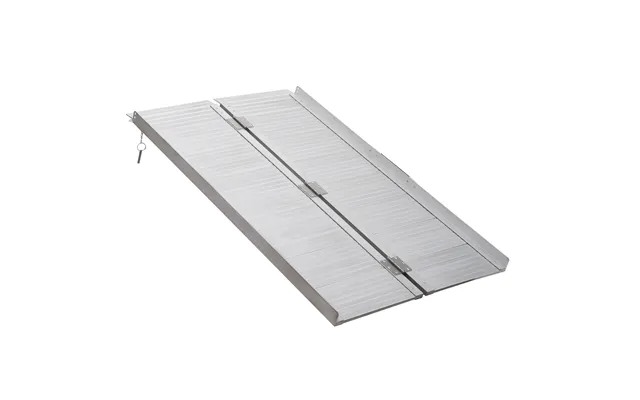 Homcom Portable Folding Wheelchair Ramp - Aluminium Mobility Scooter Access Aid