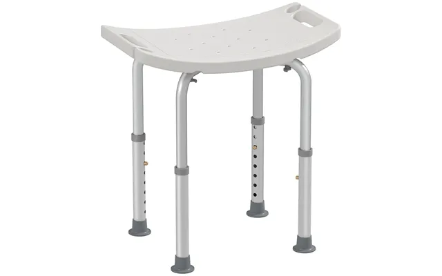 Homcom Portable Non-slip Bathroom Stool Rectangular Adjustable Height Mobility Medical Grade Stabilized Shower Seat Aoso product image
