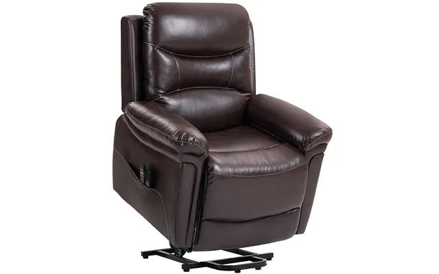 Homcom Power Lift Recliner Chair With Vibration Massage, Heat, Usb - Brown