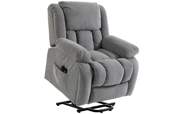 Homcom Recliner Armchair Lift Chair - Electric Recliner Chair With Vibration Massage And Heat