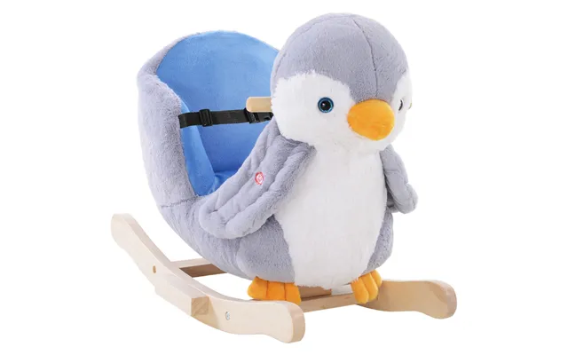 Homcom Rocking Animal - Musical Penguin Horse With 32 Songs
