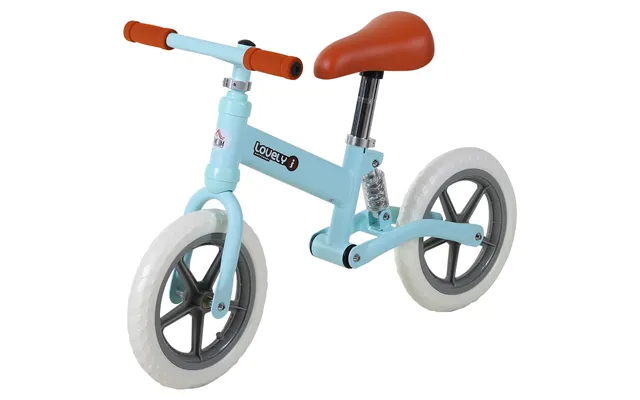 Homcom Stride-right Toddler Cycle Pedal-free Balance Trainer For Developing Walking Prowess - Azure Blue Aosom Uk