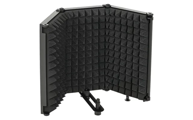 Homcom Studio Microphone Isolation Shield - Foldable Adjustable Recording Studio Equipment