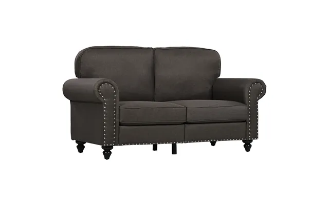 Homcom Two-seater Mid-century Sofa - With Pocket Springs