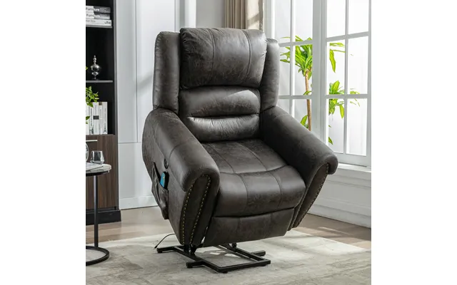 Large Power Lift Recliner Massage Chair With Heating - Heavy Duty Electric Reclining Chair