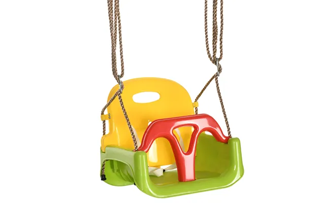 Outsunny 3 In 1 Detachable Kids Swing Seat With Safety Belt - Adjustable Rope For Indoor