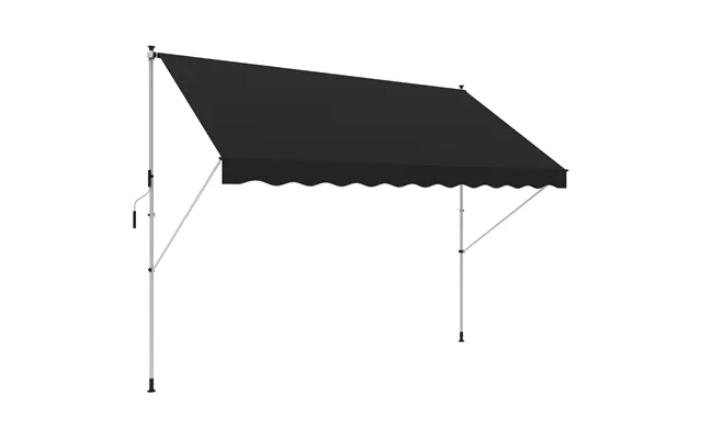 Outsunny 3x1.5m Adjustable Outdoor Aluminium Frame Awning Black product image