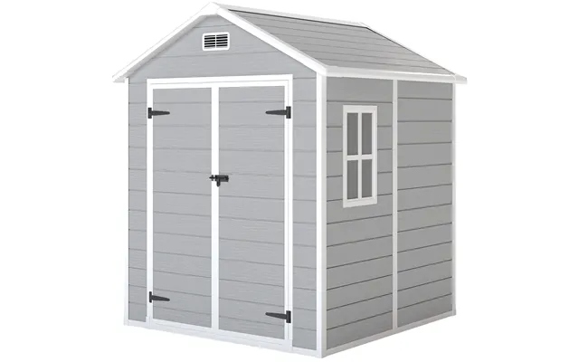 Outsunny 6 X 5ft Outdoor Shed With Lockable Doors - Air Vents & Floor