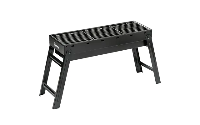 Outsunny Foldable Charcoal Grill - Black
