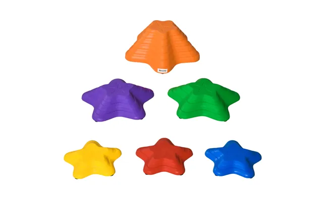 Outsunny Kids Balance Stepping Stones - 6pcs Starfish Style