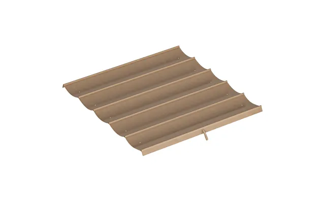 Outsunny Retractable Pergola Shade Cover - Replacement Canopy Fabric For 3 X 3 M Pergola
