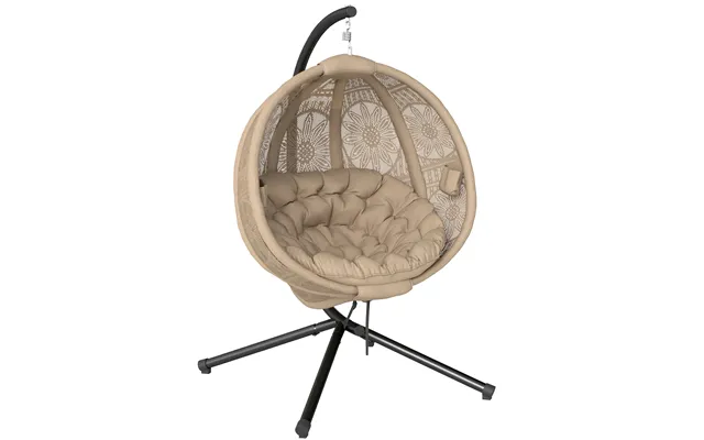 Outsunny Round Egg Basket Chair - With Steel Stand product image