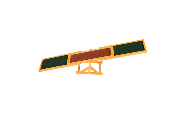Pawhut 1.8m Wooden Pet Seesaw Dog Agility Equipment Activity Sport Dog Training Agility Obedience Equipment Toy Weather 