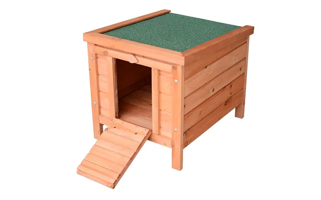Pawhut 20 Wooden Rabbit Hutch-fir Wood Aosom Uk
