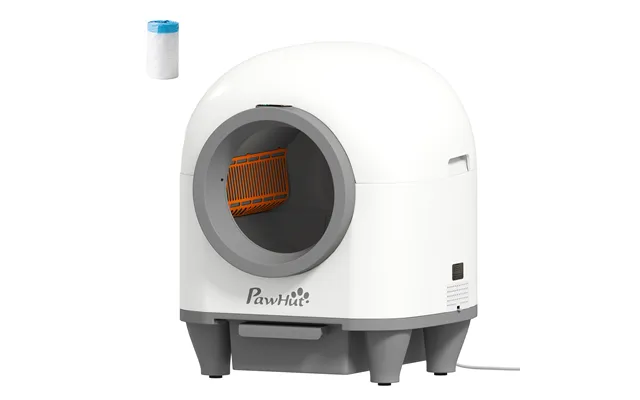 Pawhut 80l Extra Large Self Cleaning Cat Litter Tray With App Control - Safety Protection