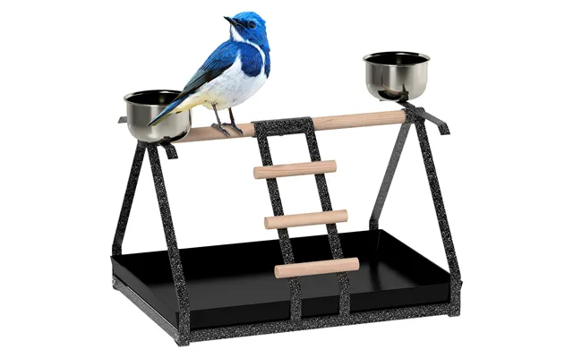 Pawhut Bird Play Stand - Portable Training Playground
