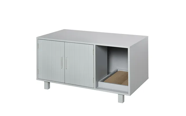 Pawhut Cat Litter Box Enclosure - Wooden