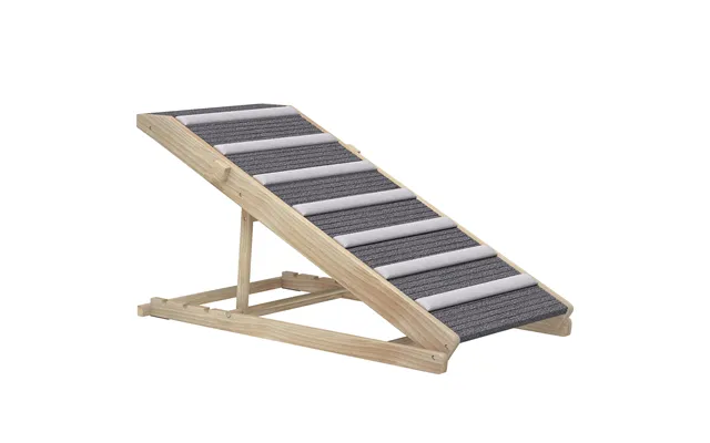 Pawhut Dog Ramp For Couch - Adjustable Folding Pet Ramp