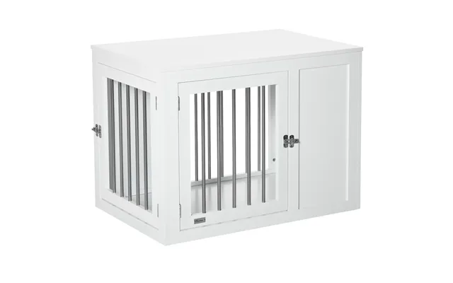 Pawhut Furniture Style Dog Crate - End Table Pet Cage Kennel