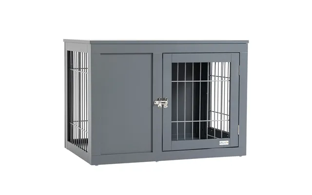 Pawhut Pets At Home Dog Crate - Indoor Dog Kennel End Table