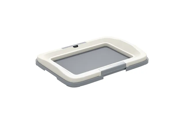 Pawhut Potty Training Puppy For Puppy & Elderly Dogs W Disassemblable Tray & Frame - Dog Toilet Tray For Training Dogs