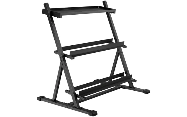 Sportnow 3-tier Adjustable Dumbbell Rack - Heavy-duty Weight Rack For Dumbbells