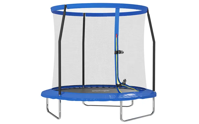 Sportnow 8ft Trampoline With Safety Enclosure Net - Steel Frame Outdoor Trampoline