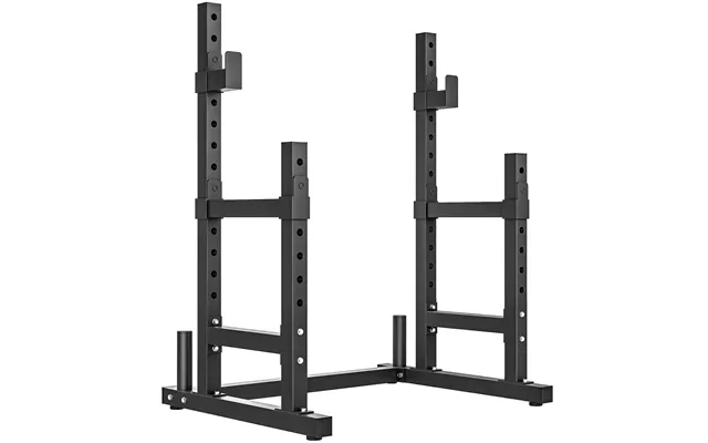 Sportnow Adjustable Squat Rack With Plate Holders - 300 Kg Load