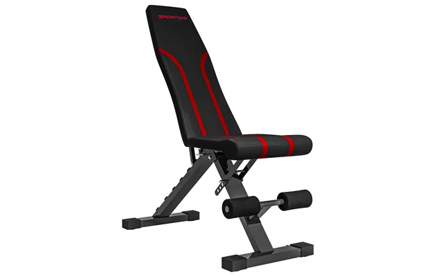 Sportnow Foldable Weight Bench - Adjustable Incline Flat Bench Press With 6-level Backrest