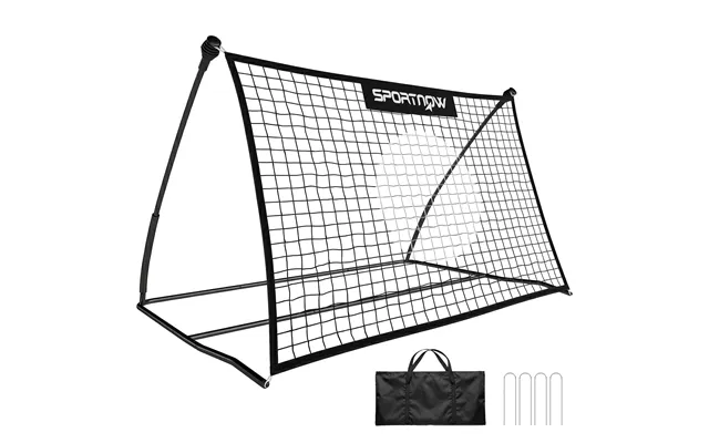 Sportnow Football Rebounder Net - Portable Kickback Football Rebounder Net With Carry Bag And Ground Stakes product image