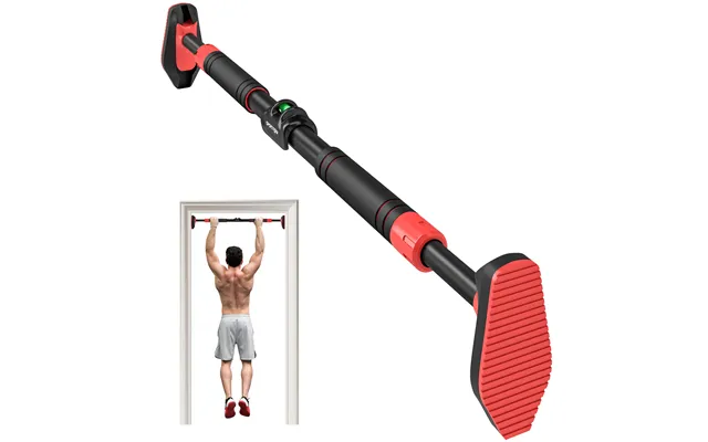 Sportnow Pull Up Bar Doorway No Screws - Door Frame Chin Up Bar With Level Metre