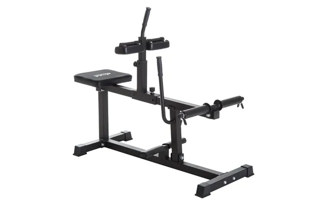 Sportnow Seated Leg Extension Machine - Adjustable Leg Raise Machine And Curl Machine With Plate Loaded For Hip