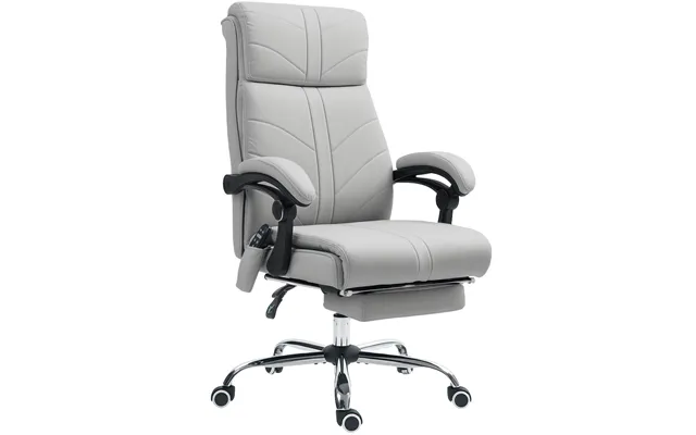 Vinsetto 4 Points Massage Office Chair With 3 Modes - Heating Office Chair With Foam Padding