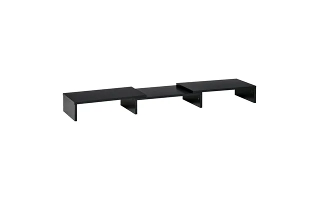 Vinsetto Dual Monitor Stand Riser With Adjustable Length And Angle - Screen Riser For Laptop