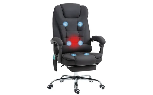 Vinsetto Executive Office Chair - 6-zone Heated Massage