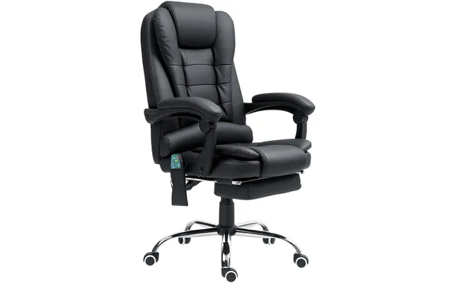 Vinsetto Heated Office Chair - 6-point Vibration Massage