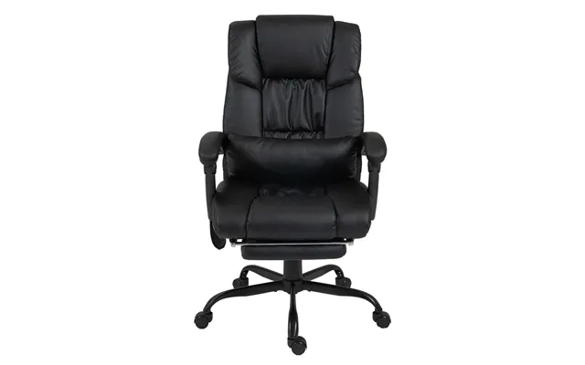 Vinsetto Massage Office Chair - Adjustable Leather Reclining With 6-point Massage, Desk Chair With Adjustable Height And