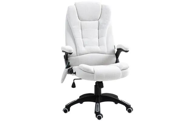 Vinsetto Massage Office Chair W 6 Heated Vibration Points - Executive Office Chair W Scratch Resistant Fabric 360