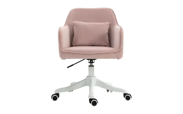 Vinsetto Velvet Massage Office Chair - Makeup Vanity Chair