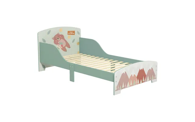 Zonekiz Toddler Bed Frame - Kids Bedroom Furniture For Ages 3-6 Years
