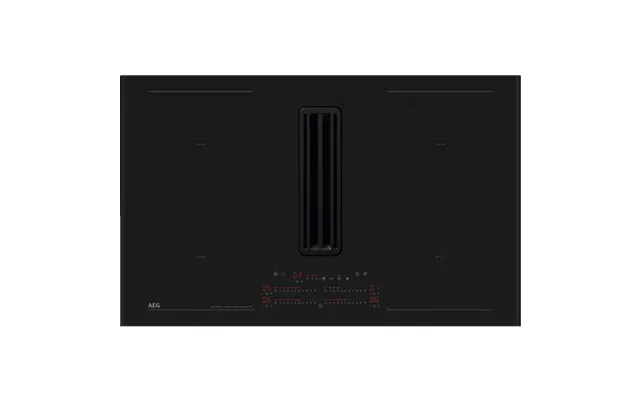 Aeg Ncp84c01az 6000 Saphirmatt Induction Extractor Hob 83cm