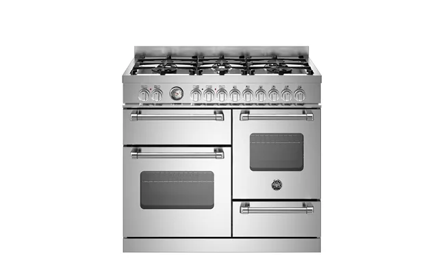 Bertazzoni Mas106l3exc Master Series 100cm 6-burner Electric Triple Oven Range Cooker